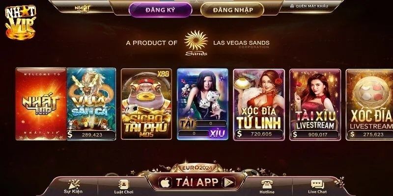 Giới thiệu cổng game NHATVIP