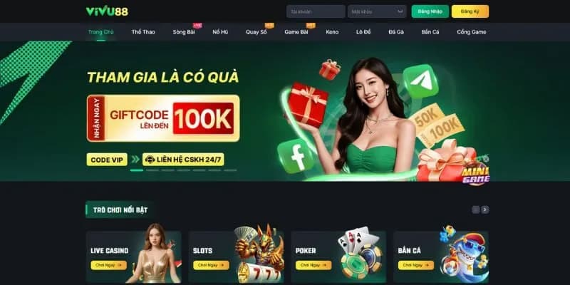 Ưu điểm nổi bật của VIVU88